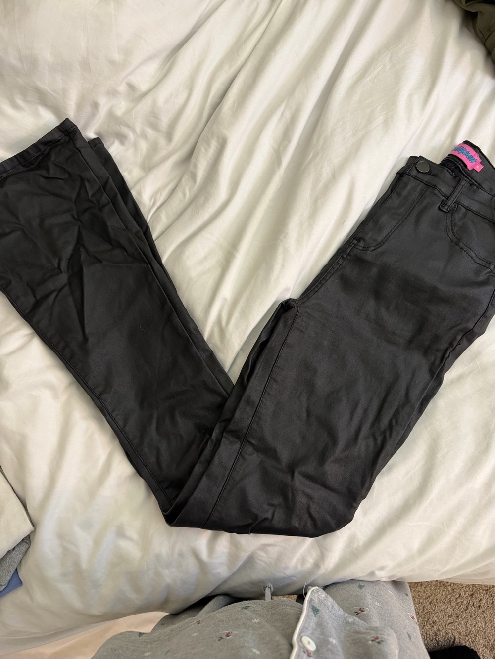 Edikted Wide Leg Pants in Black
